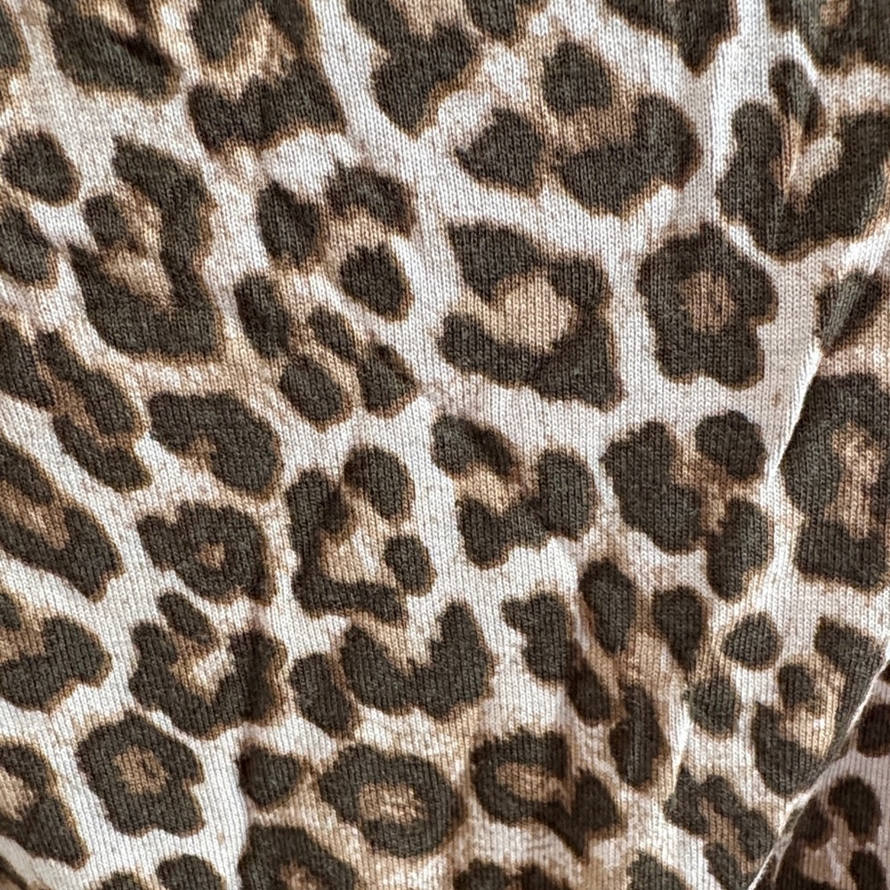 H&M Leopard Print Spaghetti Strap Short Jumpsuit Romper - Picture 3 of 4